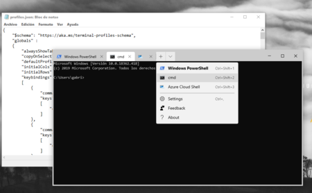 La nueva Terminal de Windows recibe una gran actualización, con mejores pestañas y perfiles dinámicos