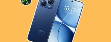 Celular Android barato con 16 GB de RAM y cámara de 108 MPX. Su tapa trasera es de cristal 