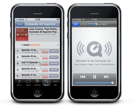 Podcast vía streaming desde la aplicación iTunes de tu iPhone o iPod Touch