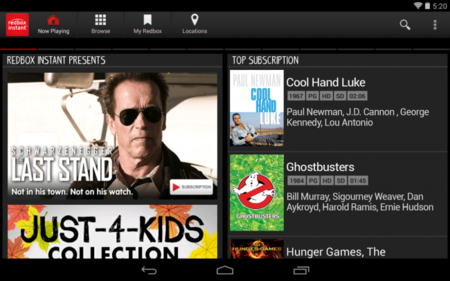 Redbox Instant ahora también es compatible con Chromecast