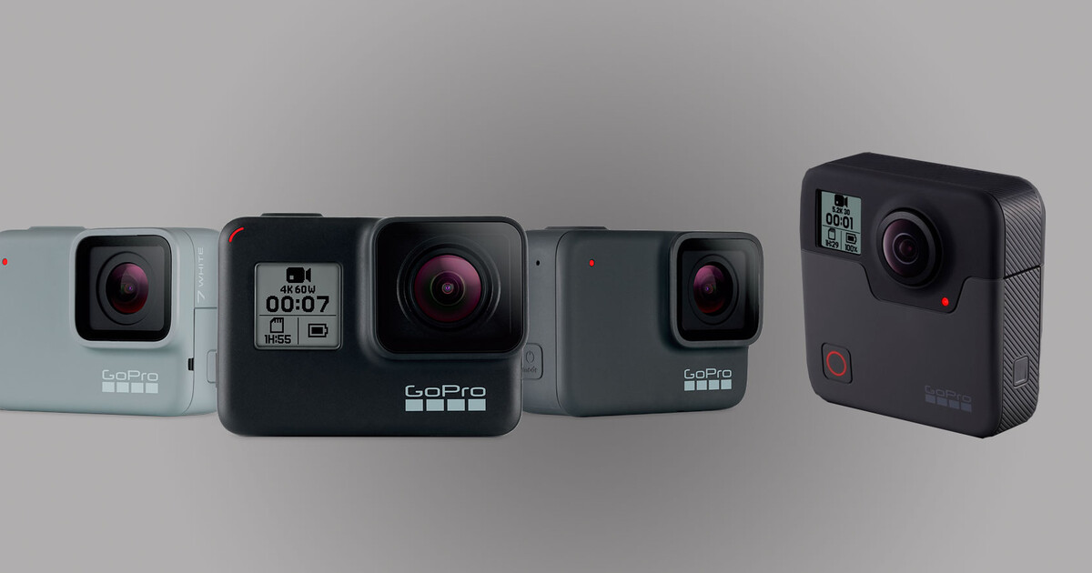 GoPro HERO7 Black, Silver, White y Fusion, características, precio