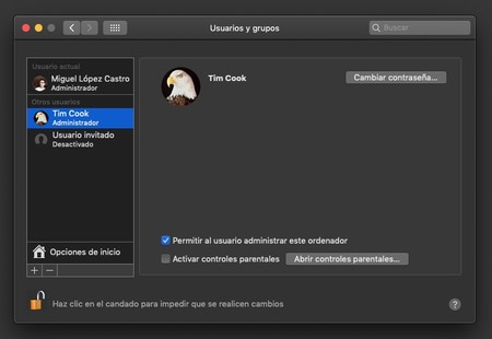 Perfiles Usuario Mac