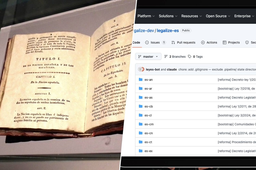 Alguien ha cogido más de 12.000 leyes españolas y las ha pasado a código fuente. Es una auténtica joya para buscar legislación