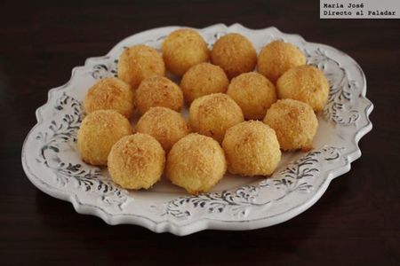 Coquitos. Receta de postre