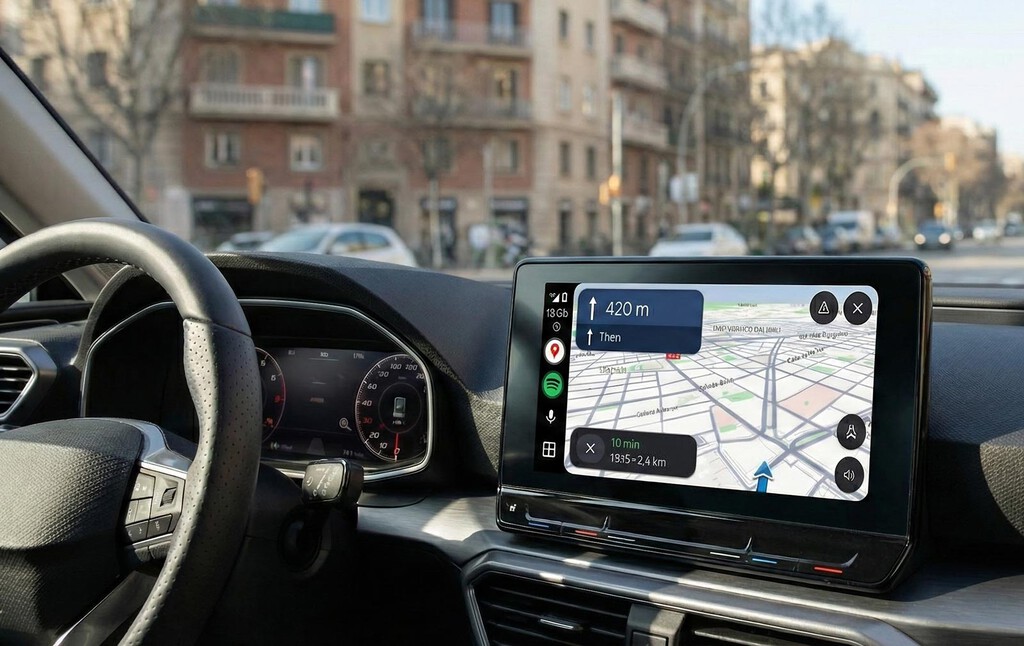 Pensaba que nada sustituiría a Google Maps en mi Android Auto. Y no ha sido Waze: el renacer de TomTom me ha cautivado 