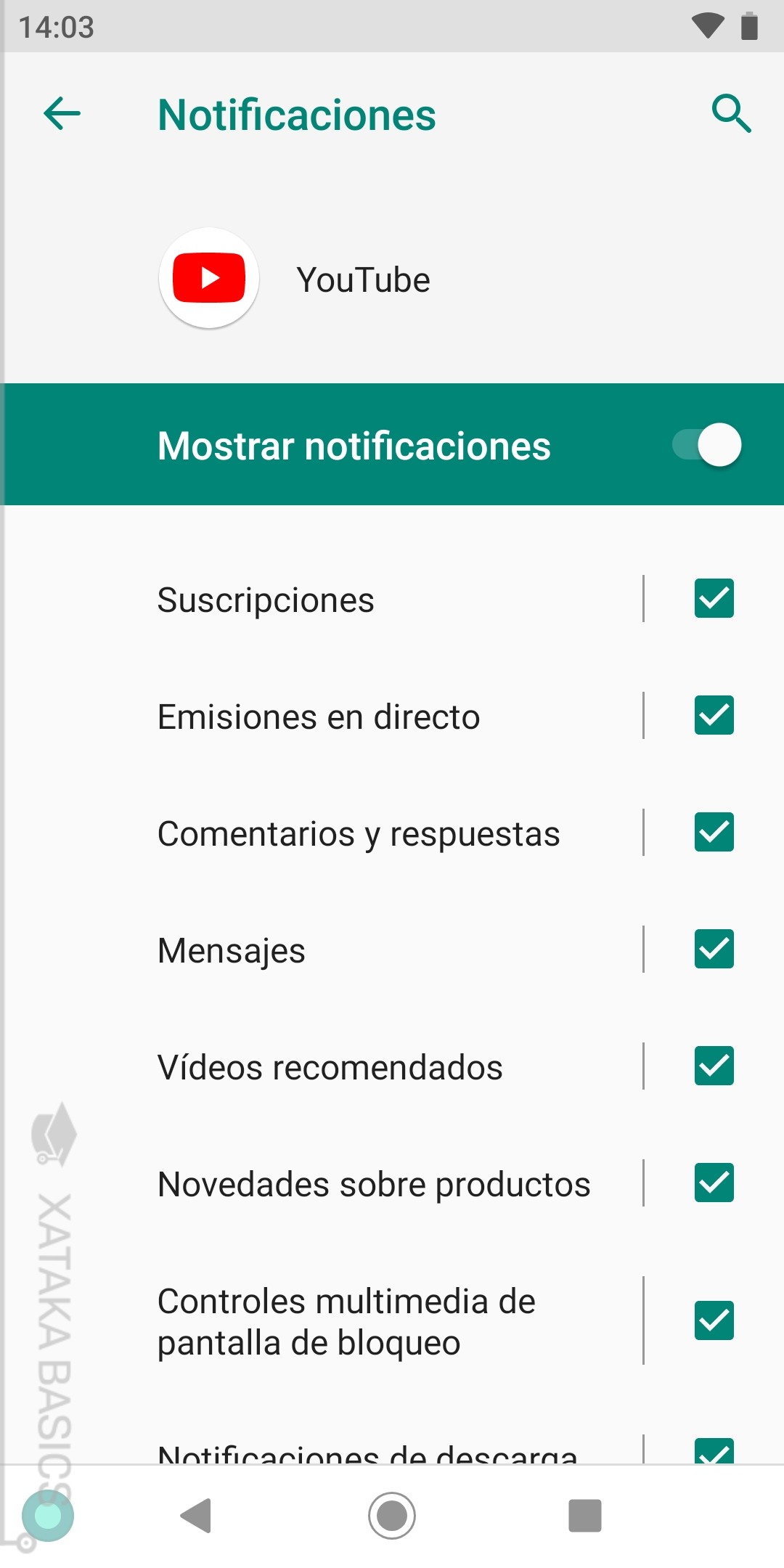 Cómo desactivar y bloquear las notificaciones de YouTube