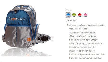 Aironback: la mochila que se adapta a la espalda de escolares y evita fatigas musculares