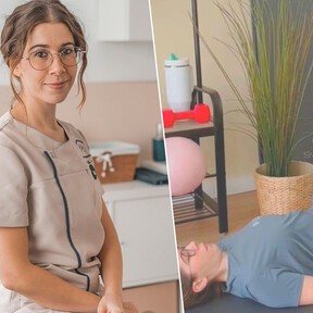 Eva Fernández, fisioterapeuta. "Pocos ejercicios de Pilates consiguen tanto tan rápido: es perfecto para mejorar la circulación y reducir el dolor de espalda" 