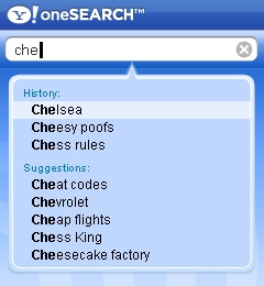 Novedades para Yahoo! oneSearch Shortcut
