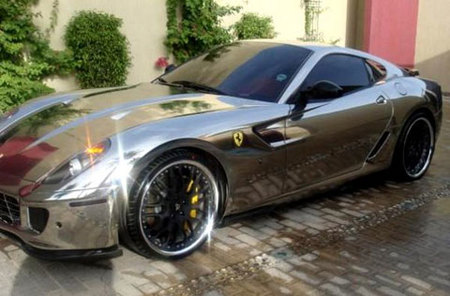 Ferrari 599 GTB Fiorano cromado