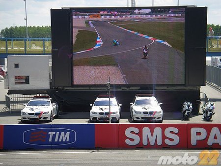 Pantalla circuito Assen