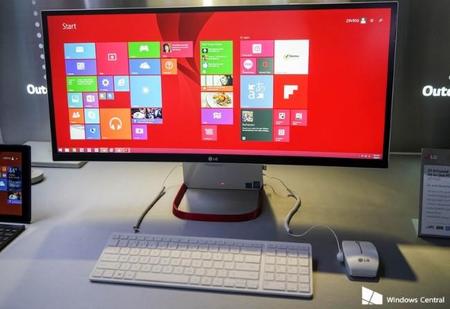 LG anuncia un PC todo-en-uno con pantalla curva extra larga