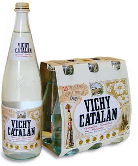 Vichy Catalán homenajea en sus botellas a Gaudí