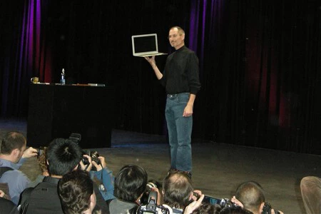 Steve Jobs Macbook Air Steve Jobs Macbook Air