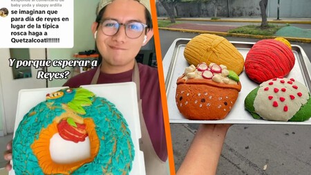 Un joven emprendedor de Iztapalapa crea conchas de pozole, tamal y pastor: las hornea y empaca en su propia casa