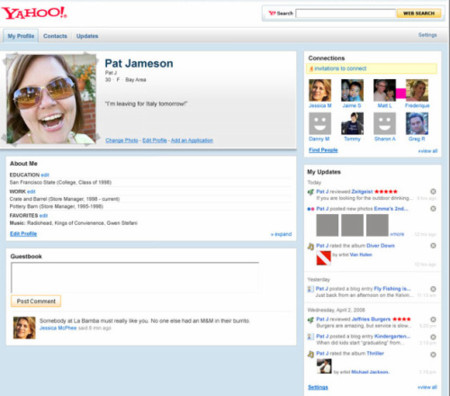 Yahoo y Google presentan novedades en sus perfiles de usuario