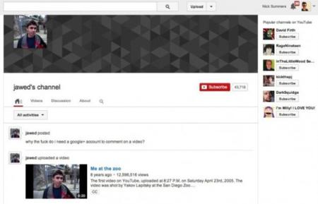 Fundador de YouTube: "¿Por qué ******* necesito una cuenta de Google+ para comentar en un vídeo?"