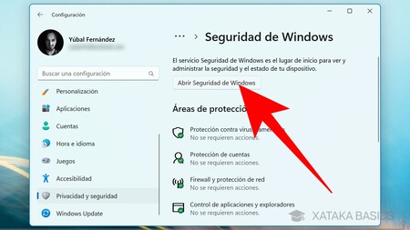 Abrir Seguridad