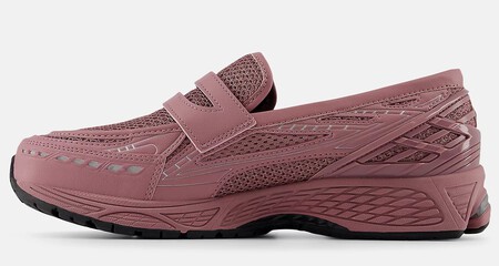 No Son Unas Zapatillas Son Los Mocasines De New Balance Color Vino Rosado Que Vamos A Llevar De La Oficina La Terraza Todo El Verano