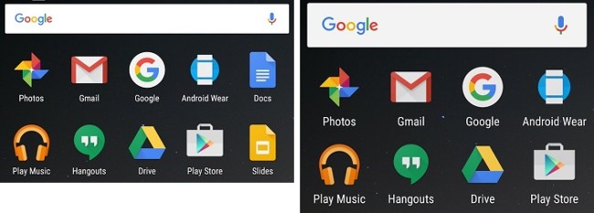 Iconos Android N
