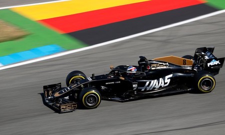 Grosjean Alemania F1 2019