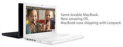 Actualización de los MacBooks: Nuevos procesadores y tarjeta gráfica Intel GMA3100