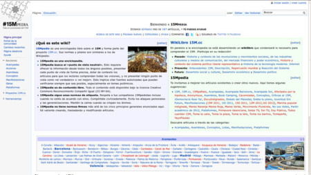 #15Mpedia, todo lo que quieran saber nuestros nietos sobre el 15-M, ya en internet