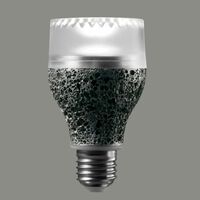 Hay bombillas LED que parecen estar hechas de mantequilla y se rompen enseguida. Ésta de aluminio promete durar más y ser reparable