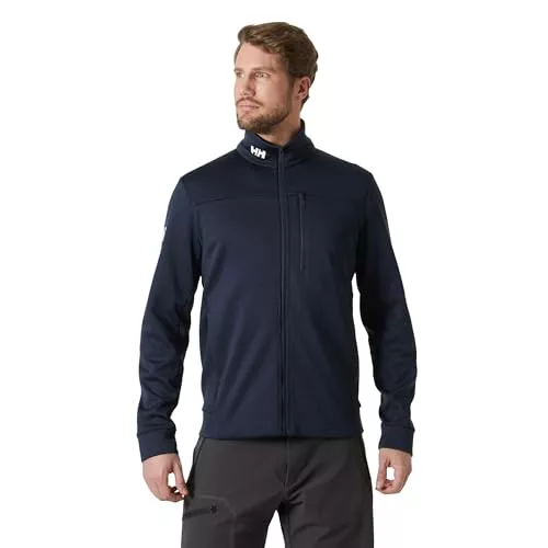Helly Hansen Hombres Chaqueta polar Crew, Azul Marino, 4XL