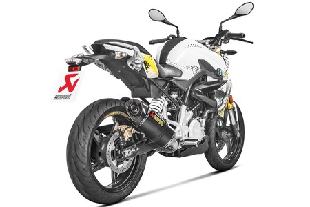 Si la BMW G 310 R ya te gustaba, ahora Akrapovič te va a poner los dientes aún más largos