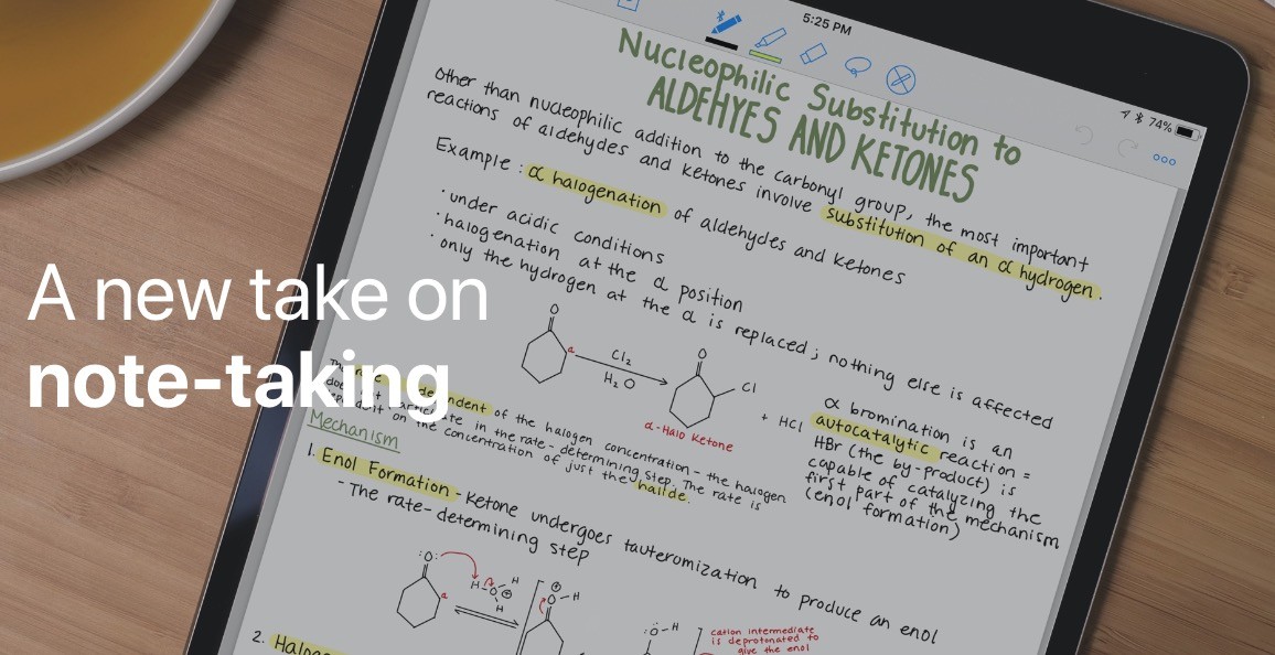 Las mejores aplicaciones de iPad para el Apple Pencil