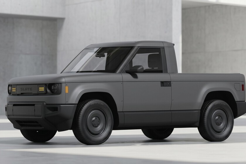 La “pick-up de Amazon” quiere ser tan barata como la Nissan NP300. Es eléctrica y la terminas de pintar en casa