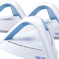 Esta especie de plancha es en realidad el nuevo sistema de redes inalámbricas en malla  Asus Lyra Trio 