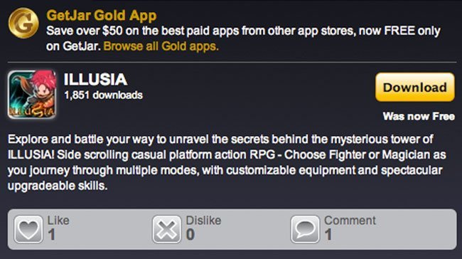 Getjar Gold