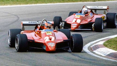 Villeneuve Pironi Formula 1 1982