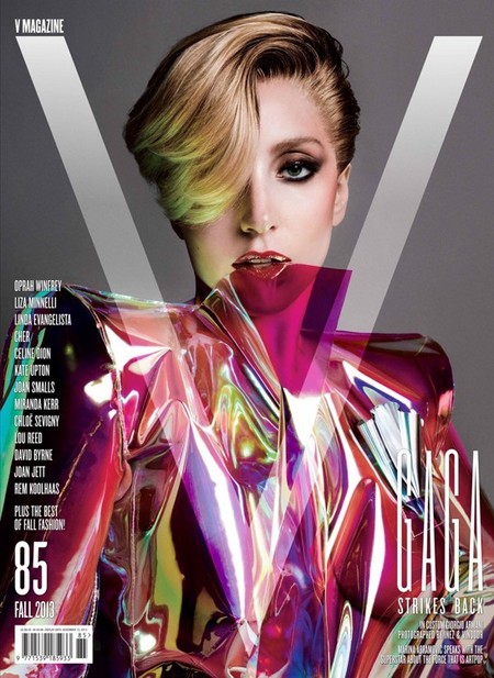 ¿Sólo dos portadas de V Magazine para Lady Gaga? ¡Ni de broma!