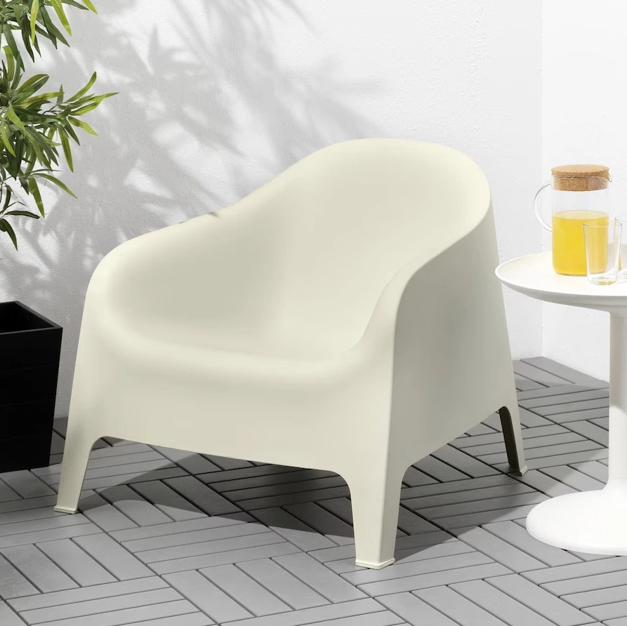 SKARPÖ Sillón de exterior, beige