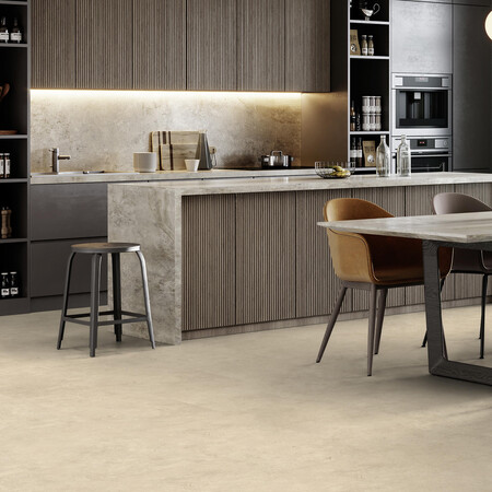 Loseta de suelo PVC clic forte SENSO CLIC 3 efecto piedra beige PIETRA BEIGE GERFLOR