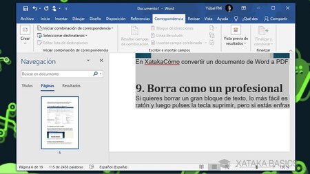 Cómo eliminar una página en Word: Eliminar páginas en blanco o extra