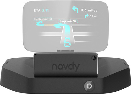 Navdy convierte el smartphone en un HUD, será novedad en 2015