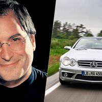 Steve Jobs cambiaba su Mercedes-Benz SL55 AMG de 120.000 dólares cada seis meses. Y todo se debía a la matrícula 