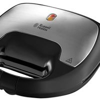 La sandwichera  3 en 1 Russell Hobbs 22570-56 Fiesta con tres juegos de placas para gofres, sandwiches y grill cuesta 23,96 euros 