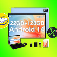 Esta tablet con Android 14, hasta 22 GB de RAM, teclado y mouse apenas cuesta 1,680 pesos en Mercado Libre gracias a un 65% de descuento 