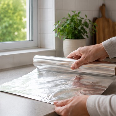 Poner papel de aluminio cerca de las ventanas: para qué sirve y por qué los expertos lo recomiendan