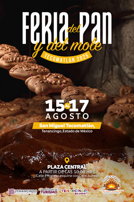 Cuándo y dónde será la Feria del Pan y el Mole 2025 en este destino del Edomex que tiene un Santuario y excelente gastronomía 