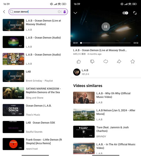 Xiaomi Musica Youtube 2