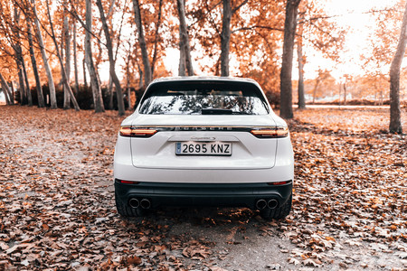 Porsche Cayenne S trasera