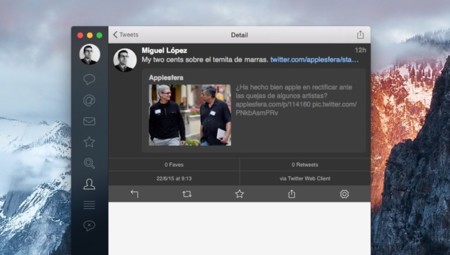 Tweetbot para Mac no descansa y se actualiza con más novedades