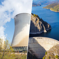 La gran "pila" de España está al 117%: los embalses tienen tanta agua que las nucleares se están desconectando