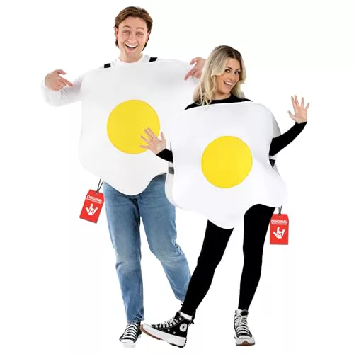 Fun Shack Disfraz Huevo Frito Adulto